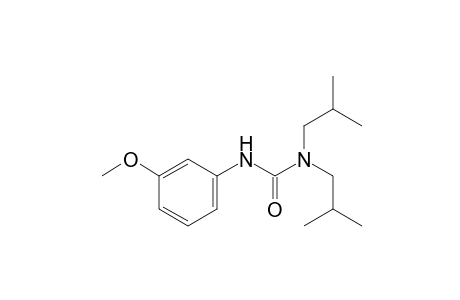 1,1-diisobutyl-3-(m-methoxyphenyl)urea