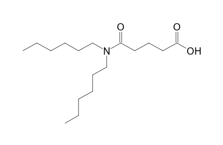 5-(Dihexylamino)-5-oxopentanoic acid