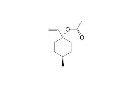 trnas-4-methyl-1-ethenyl1-acetoxycyclohexane