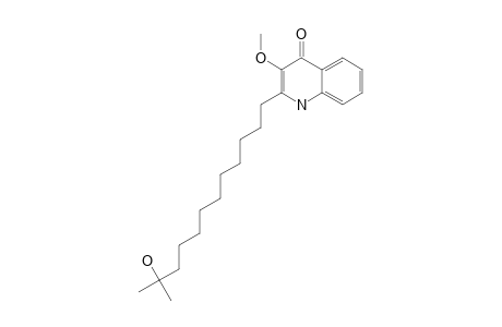 2-(11-HYDROXY-11-METHYLDODECANYL)-3-METHOXY-4-QUINOLONE