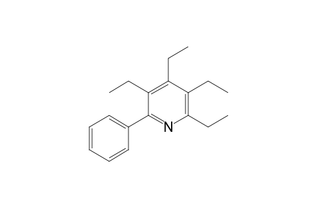 2,3,4,5-tetraethyl-6-phenyl-pyridine