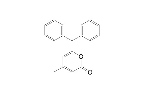 4-METHYL-6-DIPHENYLMETHYL-2-PYRANONE
