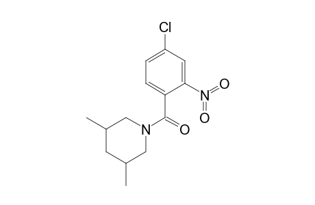 1-(4-Chloro-2-nitrobenzoyl)-3,5-dimethylpiperidine