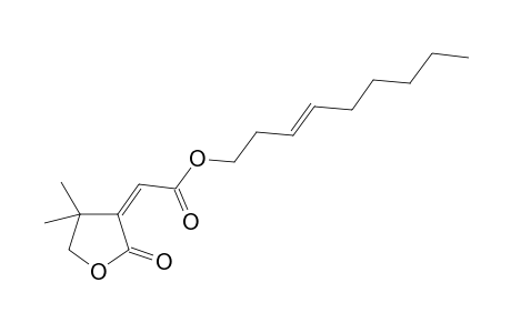 (4,4-Dimethyl-2-oxodihydrofuran-3-ylidene)acetic acid non-3'-enyl ester