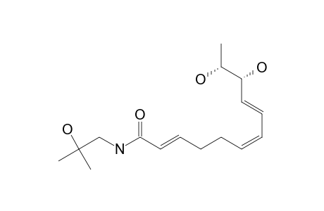 ZP-AMIDE-D;(10RS,11RS)-(2E,6Z,8E)-10,11-DIHYDROXY-N-(2-HYDROXY-2-METHYLPROPYL)-2,6,8-DODECATRIENAMIDE