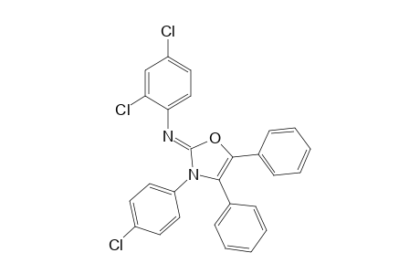 3-(4-Chlorophenyl)-2-(2.4-dichlorophenylimino)-4,5-diphenyloxazoline