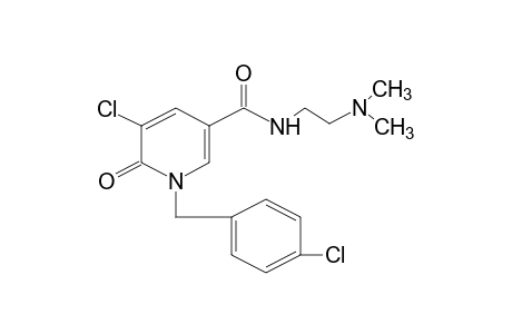 5-CHLORO-1-(p-CHLOROBENZYL)-1,6-DIHYDRO-N-[2-(DIMETHYLAMINO)ETHYL]-6-OXONICOTINAMIDE