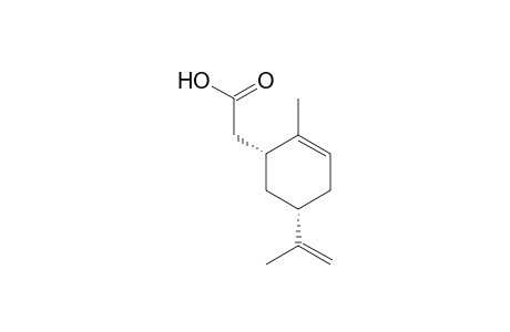(+)-(1R,5S)-5-Isopropenyl-2-methylcyclohex-2-enylacetic acid