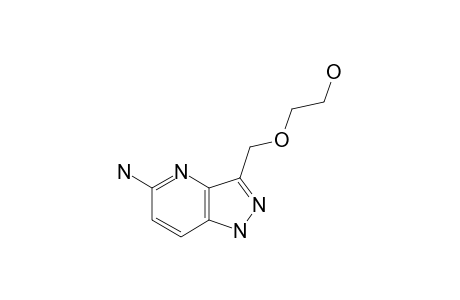 3-(2-HYDROXY-ETHOXY)-METHYL-1H-PYRAZOLO-[4,3-B]-PYRIDIN-5-YL-AMINE