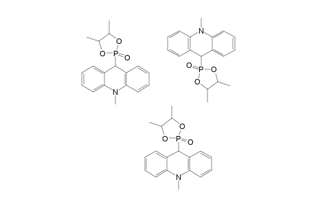 9-(4',5'-DIMETHYL-2'-OXO-2'-LAMBDA-(5)-[1',3',2']-DIOXAPHOSPHOLAN-2'-YL)-10-METHYL-ACRIDANE