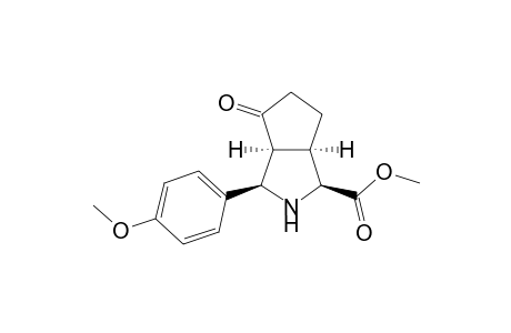 (1S,3R,3aS,6aR)-Methyl-octahydro-3-(p-methoxyphenyl)-4-oxocyclopenta[c]pyrrole-1-carboxylate