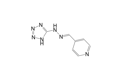 4-pyridinecarboxaldehyde, 1H-tetrazol-5-ylhydrazone