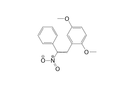 1-Nitro-1-phenyl-2-(2,5-dimethoxyphenyl)ethylene