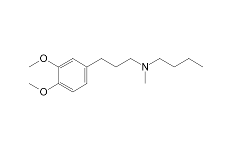 N-[3-(3,4-dimethoxyphenyl)propyl]-N-methylbutan-1-amine