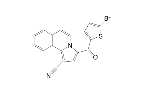 3-(5-Bromothiophen-2-ylcarbonyl)pyrrolo[2,1-a]isoquinoline-1-carbonitrile