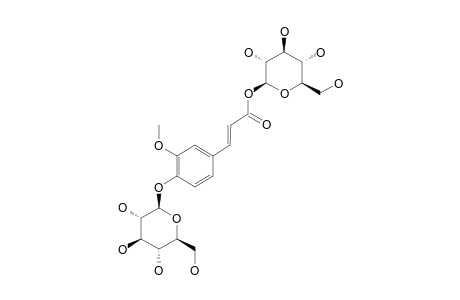 4-O-BETA-D-GLUCOPYRANOSYL-FERULOYL-O-BETA-D-GLUCOPYRANOSIDE