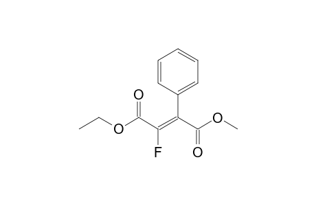 (Z)-1-(Ethoxycarbonyl-1-fluoro-2-(methoxycarbonyl)-2-phenylethene