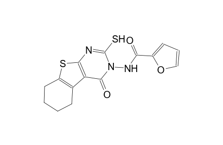 N-(4-oxo-2-sulfanyl-5,6,7,8-tetrahydro[1]benzothieno[2,3-d]pyrimidin-3(4H)-yl)-2-furamide