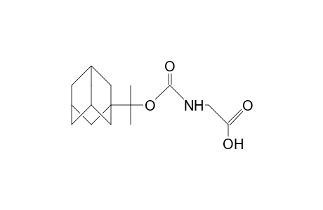 N-[1-(1-Adamantyl)-1-methyl-ethoxycarbonyl]-glycine