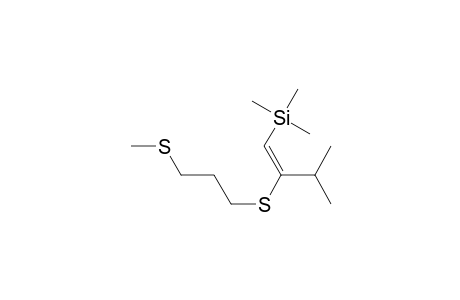 [3-Methyl-2-[3-(methylthio)propylthio]-1-butenyl]trimethylsilane