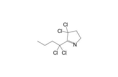 3,3-Dichloro-2-(1,1-dichlorobutyl)-1-pyrroline