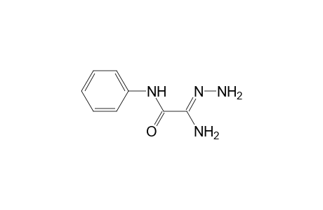 Oxalic acid, monoamide, monoamidrazone, N-phenyl-