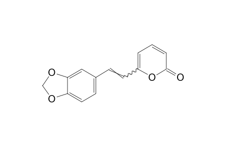 6-[3,4-(methylenedioxy)styryl]-2H-pyran-2-one