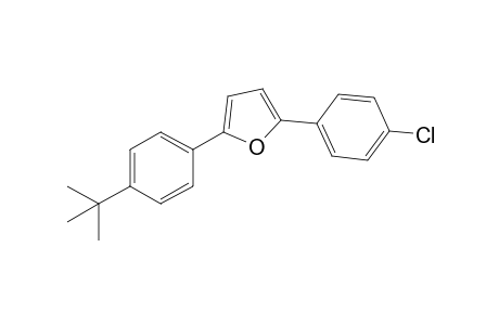 2-(4-Chlorophenyl)-5-(4-tert-butylphenyl)furan