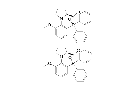 (S)-1-[2'-(DIPHENYLPHOSPHINYL)-6'-METHOXYPHENYL]-2-(HYDROXYMETHYL)-PYRROLIDINE