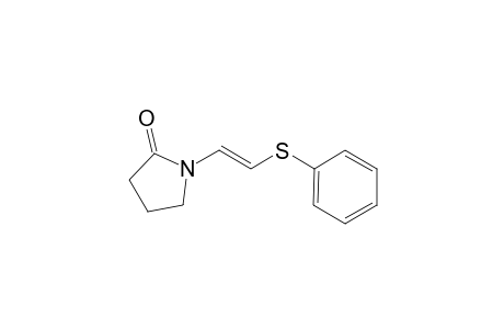 (E)-1-(2-(phenylthio)vinyl)pyrrolidin-2-one