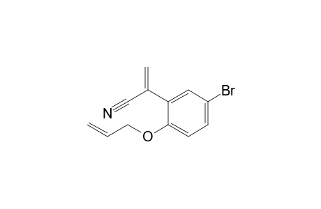 2-(5-Bromo-2-allyloxyphenyl)acrylonitrile
