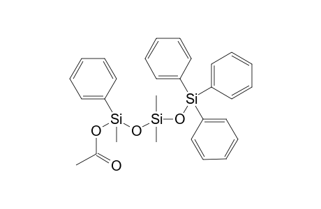 1-acetoxy-1,3,3-trimethyl-1,5,5,5-tetraphenyltrisiloxane