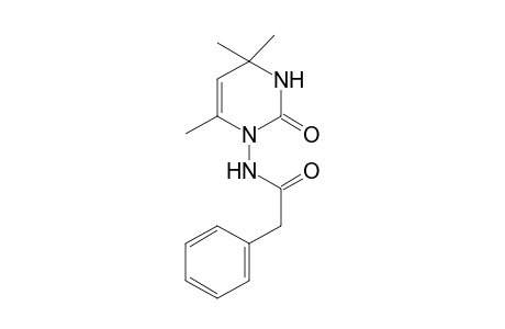 2-Phenyl-N-(4,4,6-trimethyl-2-oxo-3,4-dihydropyrimidin-1(2H)-yl)acetamide