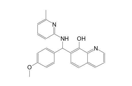 7-{(4-methoxyphenyl)[(6-methyl-2-pyridinyl)amino]methyl}-8-quinolinol