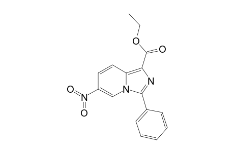 1-(Ethoxycarbonyl)-3-phenyl-6-nitroimidazo[1,5-a]pyridine