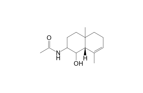 1.beta.-2-hydroxy-3-acetylamino-6,10-dimethylbicyclo[4.4.0]deca-9-ene