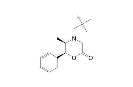N-Neopentyl-6-phenyl-5-methyl-1,4-oxazin-2-one