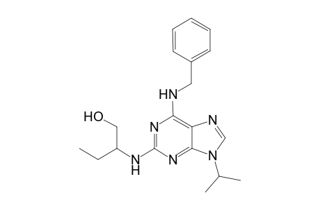 6-(Benzylamino)-2-(R/S)-[1-(hydroxymethyl)propyl]amino]-9-isopropylpurine