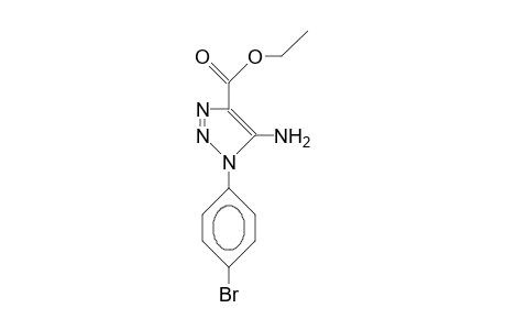 5-Amino-1-(4-bromo-phenyl)-1,2,3-triazole-4-carboxylic acid, ethyl ester