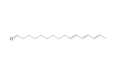 (10E,12E,14E)-Hexadeca-10,12,14-trienal