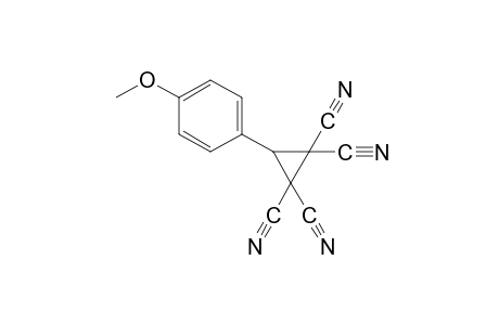 3-(p-methoxyphenyl)-1,1,2,2-cyclopropanetetracarbonitrile