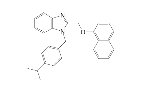 1-(4-isopropylbenzyl)-2-(1-naphthoxymethyl)benzimidazole