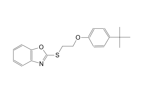 2-([2-(4-tert-Butylphenoxy)ethyl]sulfanyl)-1,3-benzoxazole