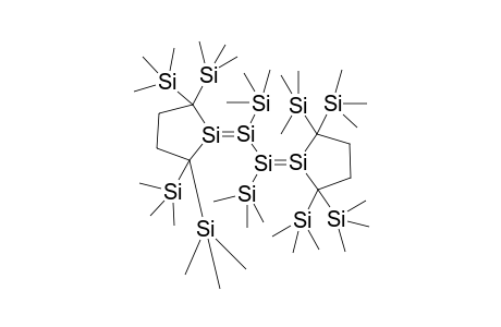 2,3-bis(Trimethylsilyl)-1,4-bis[2',2',4',4'-tetrakis(trimethylsilyl)tetramethylene]-1,2,3,4-tetrasila-1,3-diene