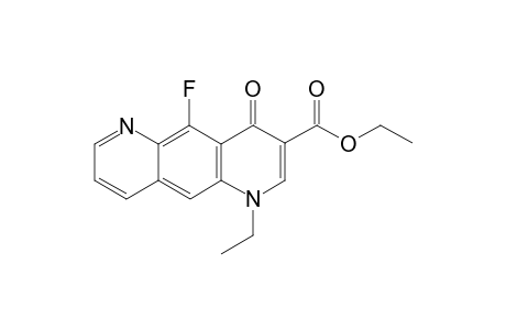 Ethyl 1-ethyl-5-fluoro-4-oxopyrido[2,3-q]quinoline-3-carboxylate