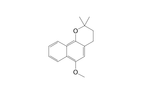 6-methoxy-2,2-dimethyl-3,4-dihydro-2H-benzo[h]chromene