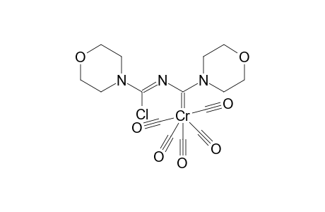 Pentacarbonyl{[(chloromorpholinomethylene)amino]morpholinocarbene}chromium