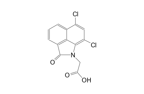 benz[cd]indole-1-acetic acid, 6,8-dichloro-1,2-dihydro-2-oxo-
