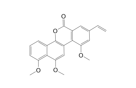 1-dehydroxy-1-methoxydefucogilvocarcin V