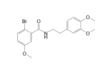 6-bromo-N-(3,4-dimethoxyphenethyl)-m-anisamide